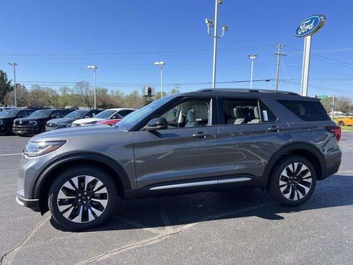 Carbonized Gray Metallic 2026 Ford Explorer Platinum