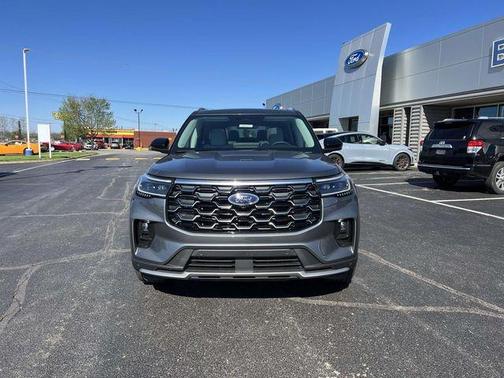Carbonized Gray Metallic 2026 Ford Explorer Platinum