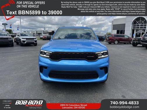 Blue 2026 Dodge Durango GT