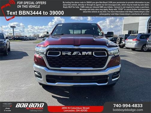 2025 RAM 1500 Big Horn/Lone Star
