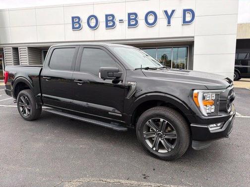 Agate Black Metallic 2023 Ford F-150 XLT