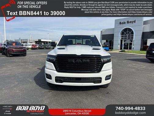Ivory White 2026 RAM 1500 Laramie