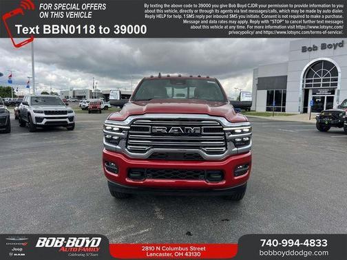 Molten Red Pearlcoat 2026 RAM 2500 Laramie