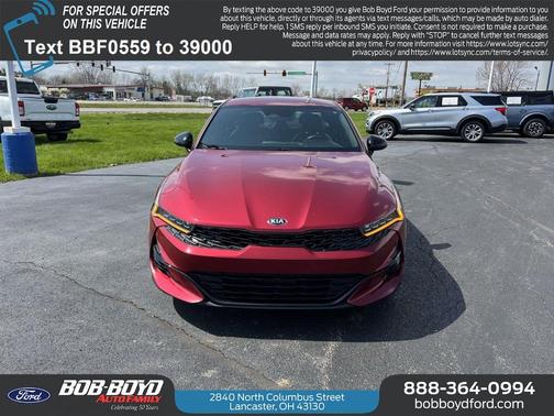 Passion Red 2021 Kia K5 GT-Line