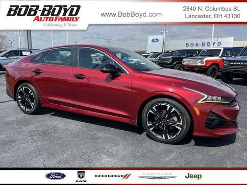 Passion Red 2021 Kia K5 GT-Line