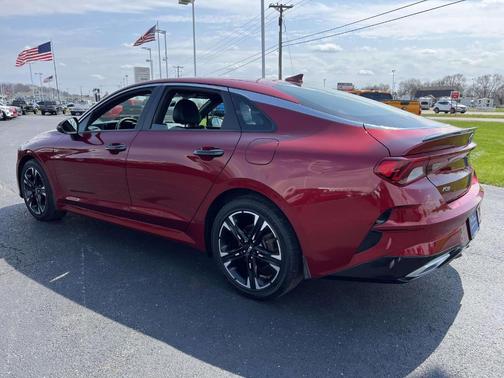 Passion Red 2021 Kia K5 GT-Line