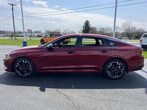 Passion Red 2021 Kia K5 GT-Line