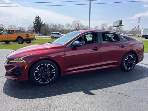 Passion Red 2021 Kia K5 GT-Line
