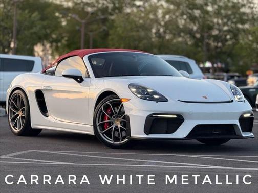 2022 Porsche 718 Spyder Convertible 2D