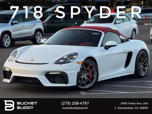 2022 Porsche 718 Spyder Convertible 2D