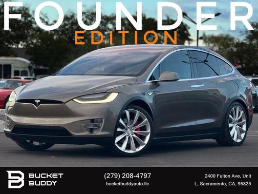 2016 Tesla Model X P90D Sport Utility 4D