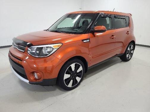Orange 2018 Kia Soul +