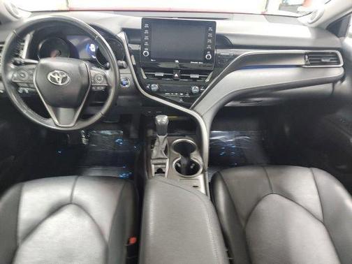 Red 2021 Toyota Camry XSE V6