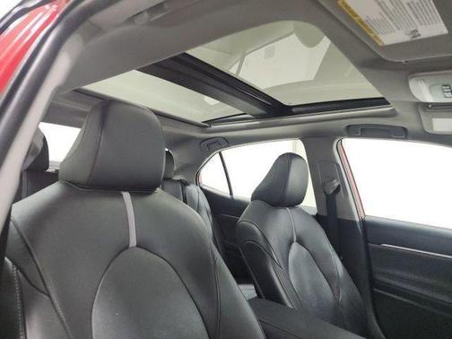 Red 2021 Toyota Camry XSE V6
