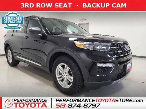 Agate Black Metallic 2022 Ford Explorer XLT