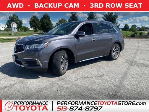 Modern Steel Metallic 2017 Acura MDX 3.5L w/Advance Package