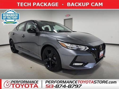 2 Tone Gray / Black Roof 2023 Nissan Sentra SR