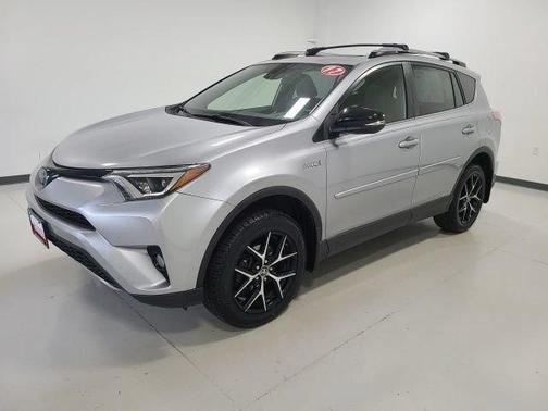 Silver Sky Metallic 2017 Toyota RAV4 Hybrid SE
