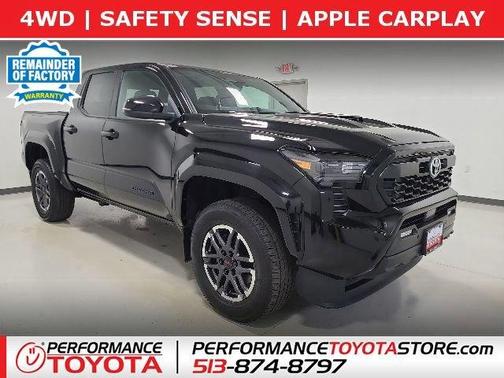 Black 2024 Toyota Tacoma TRD Sport
