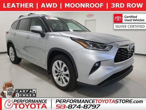 Celestial Silver Metallic 2021 Toyota Highlander Hybrid Limited