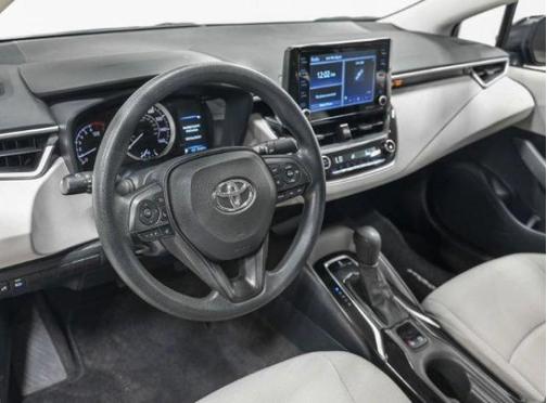 Black Sand Pearl 2022 Toyota Corolla LE