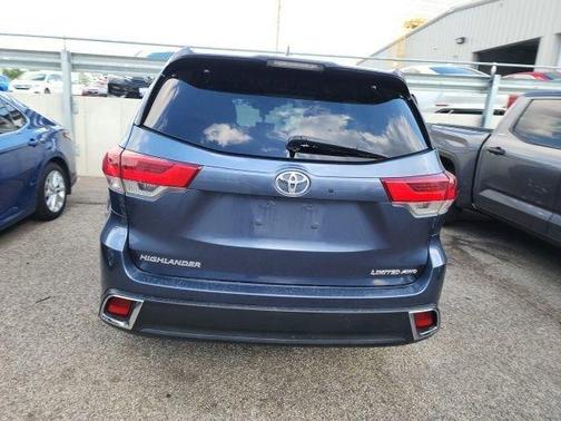 Shoreline Blue Pearl 2019 Toyota Highlander Limited