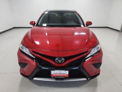 Red 2020 Toyota Camry XSE