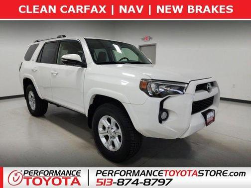 Super White 2019 Toyota 4Runner SR5 Premium