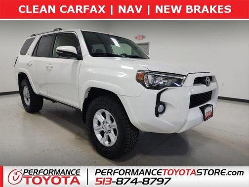 Super White 2019 Toyota 4Runner SR5 Premium