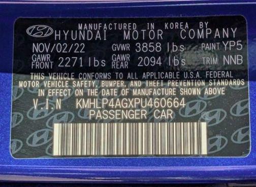 2023 Hyundai ELANTRA Limited