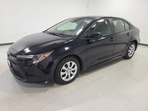 Midnight Black Metallic 2023 Toyota Corolla LE
