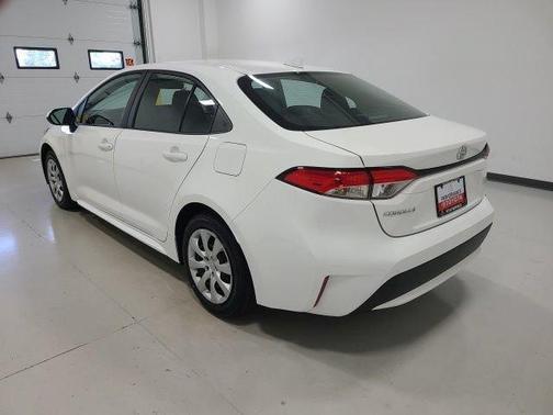 White 2022 Toyota Corolla LE