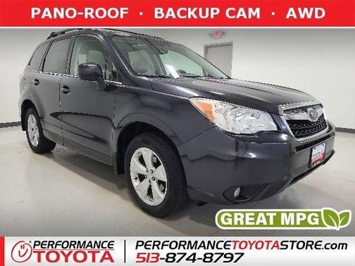 Dark Gray Metallic 2015 Subaru Forester 2.5i Limited