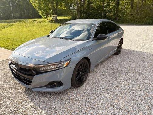 Sonic Gray Pearl 2022 Honda Accord Hybrid Sport