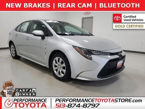 Classic Silver Metallic 2023 Toyota Corolla LE