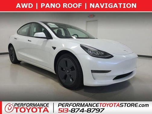 Pearl White Multi 2022 Tesla Model 3 Long Range