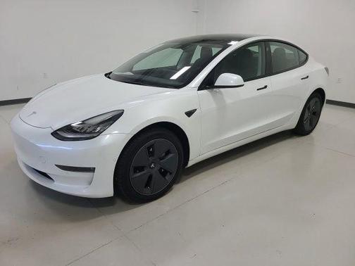 Pearl White Multi 2022 Tesla Model 3 Long Range