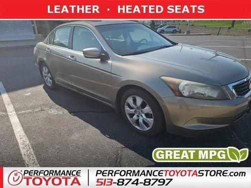 Bold Beige Metallic 2009 Honda Accord EX-L