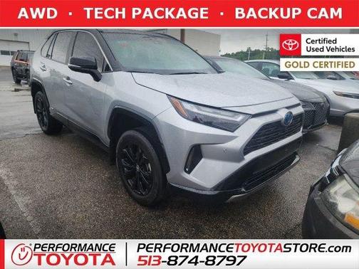 Midnight Black Metallic 2024 Toyota RAV4 Hybrid XSE
