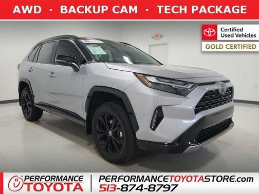 Midnight Black Metallic 2024 Toyota RAV4 Hybrid XSE