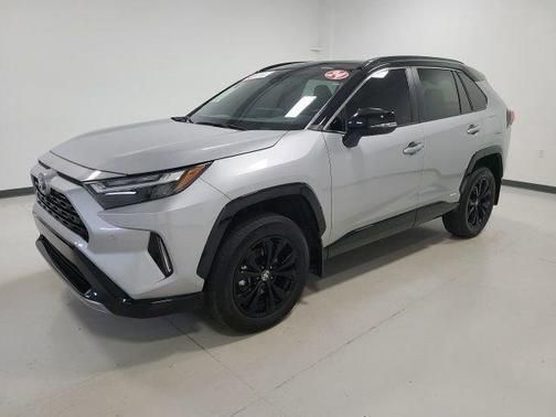 Midnight Black Metallic 2024 Toyota RAV4 Hybrid XSE