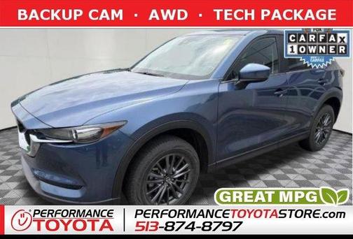 Eternal Blue Mica 2020 Mazda CX-5 Touring