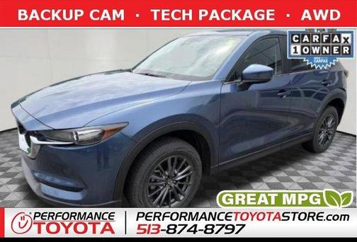 Eternal Blue Mica 2020 Mazda CX-5 Touring