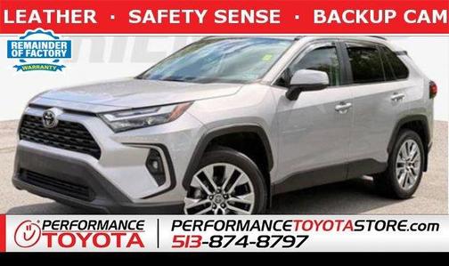 Silver Sky Metallic 2022 Toyota RAV4 XLE Premium