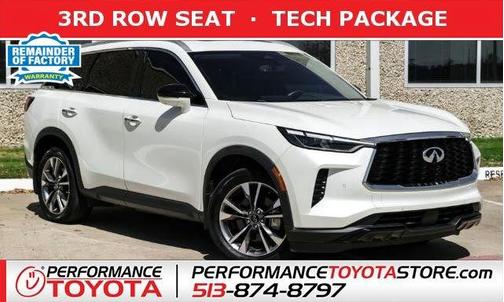 Majestic White 2023 INFINITI QX60 Luxe