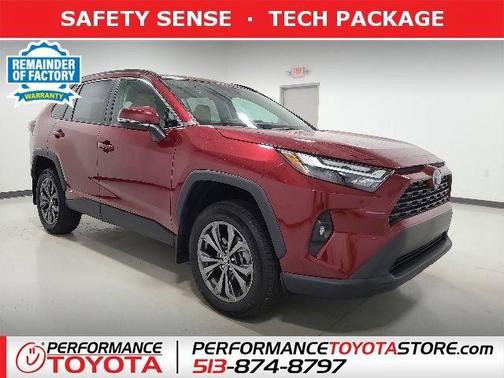 Ruby Flare Pearl 2024 Toyota RAV4 Hybrid XLE Premium