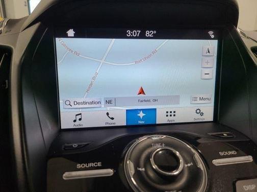 White Gold Metallic 2018 Ford Escape Titanium