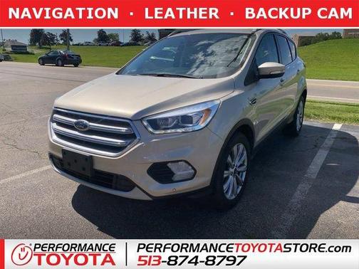 White Gold 2018 Ford Escape Titanium