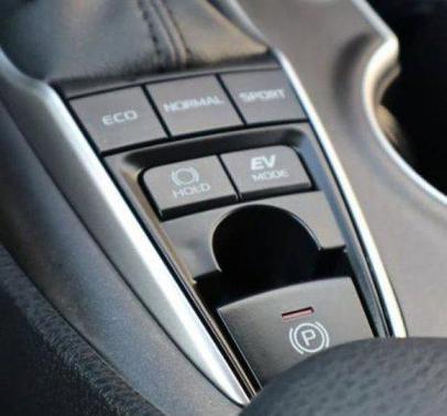 White 2022 Toyota Camry Hybrid LE