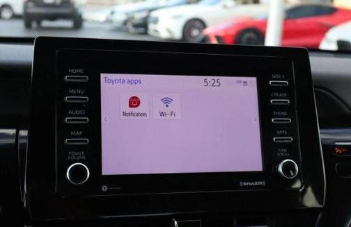 White 2022 Toyota Camry Hybrid LE